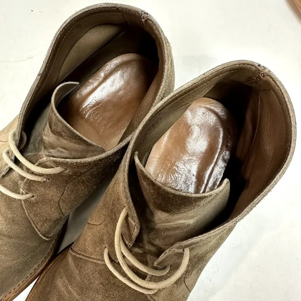 NEW HEELS Edward Green Shanklin Chukka Boot Mushroom Suede UK 7 / US 7.5